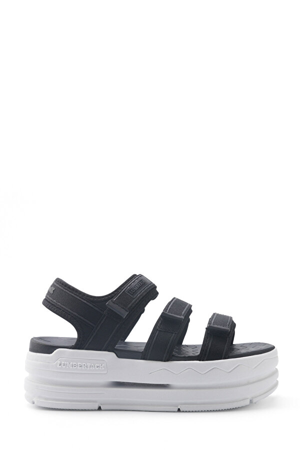 PRINT 5FX Siyah Kadın Spor Sandalet