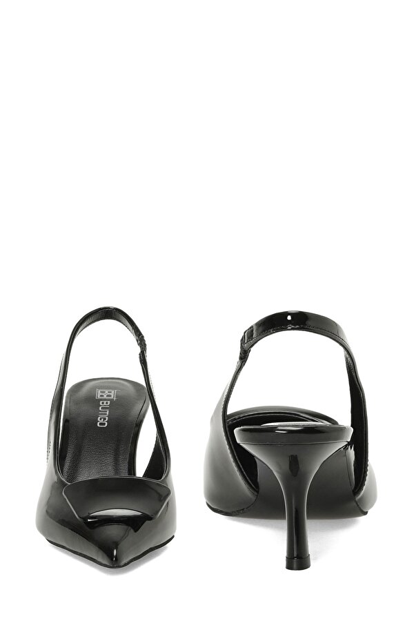 25S-437 5FX Siyah Kadın Topuklu Ayakkabı