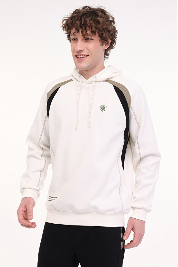 ML FILAZ 17AFW-88 4PR Ekru Erkek Sweatshirt