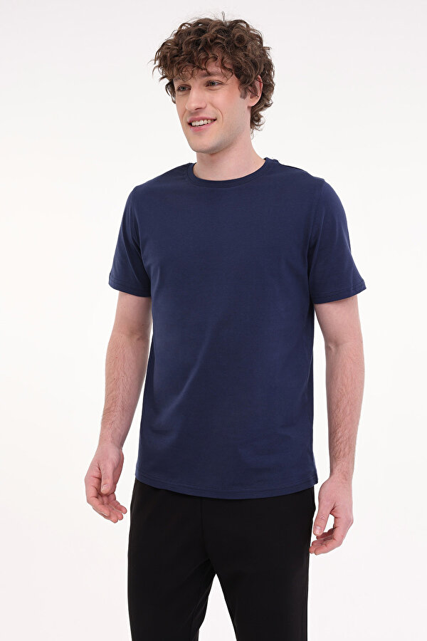 MB PAM C 11SN220 5FX Lacivert Erkek Kısa Kol T-Shirt