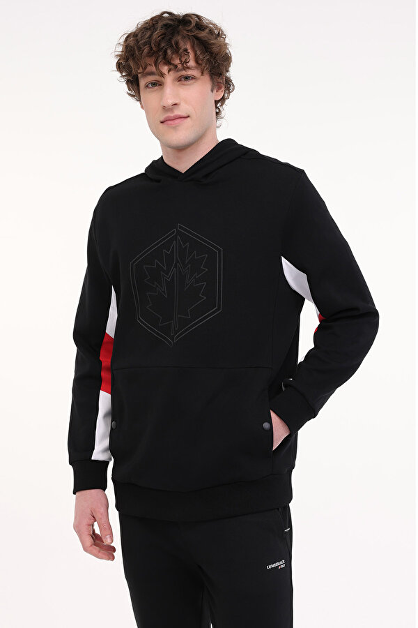 ML MATTE 17ITL442 5FX Siyah Erkek Sweatshirt