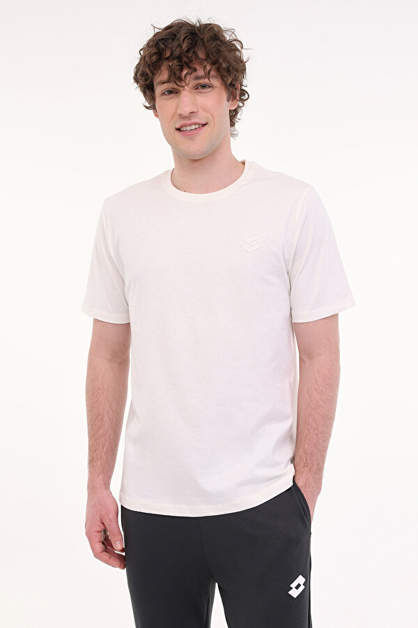 M-SOKRATES TEE 5FX Ekru Erkek Kısa Kol T-Shirt