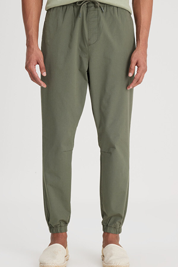Jogger Non Denim Pantolon Haki Erkek Pantolon