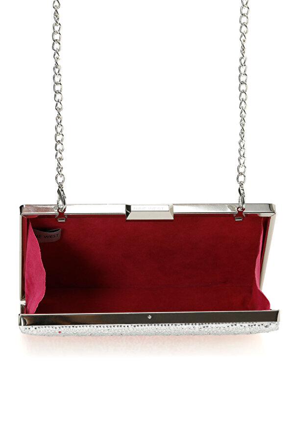 SENNY 5FX Gümüş Kadın Clutch