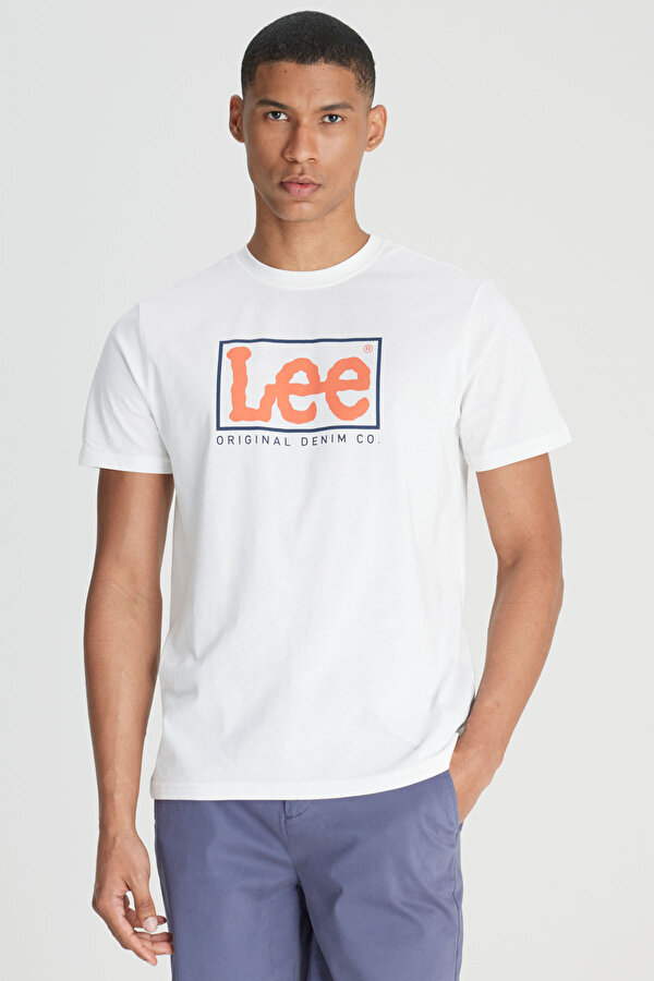 Lightweight SS XM Wobb Beyaz Erkek Kısa Kol T-Shirt