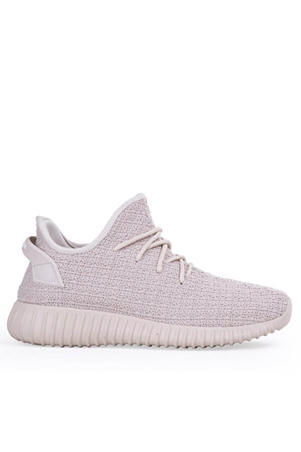 Pierre Cardiin Erkek Spor Aakkabı Yazlık Yeezy Bağsız Bej