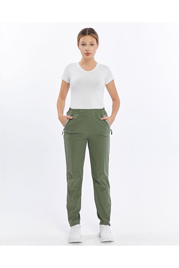 Quick Dry Kadın Trekking Pantolon-HAKİ