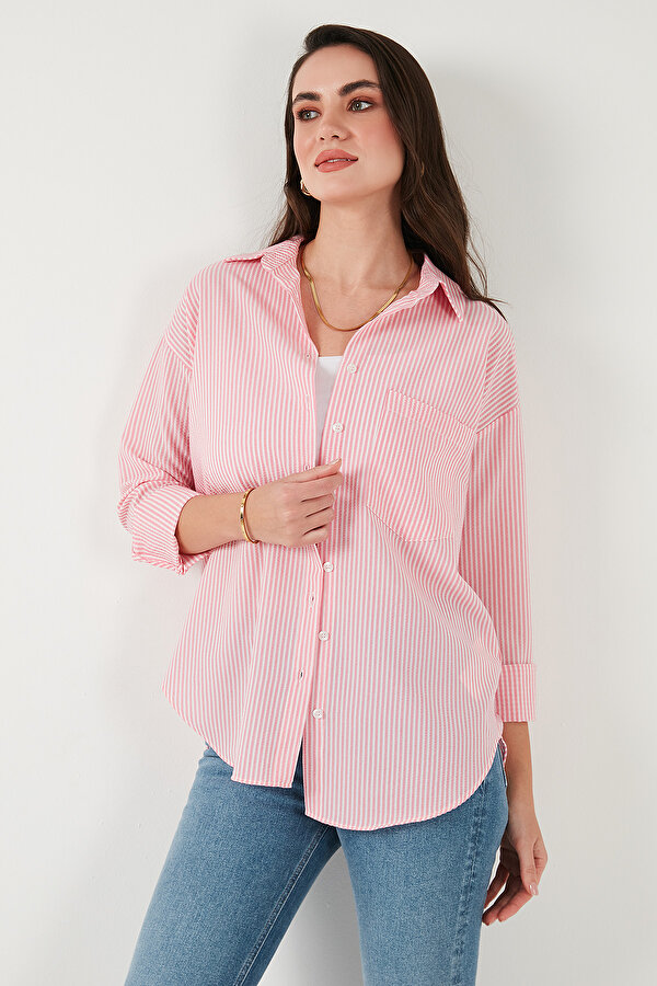 Bayan Gömlek 6772895 Şeker Pembe
