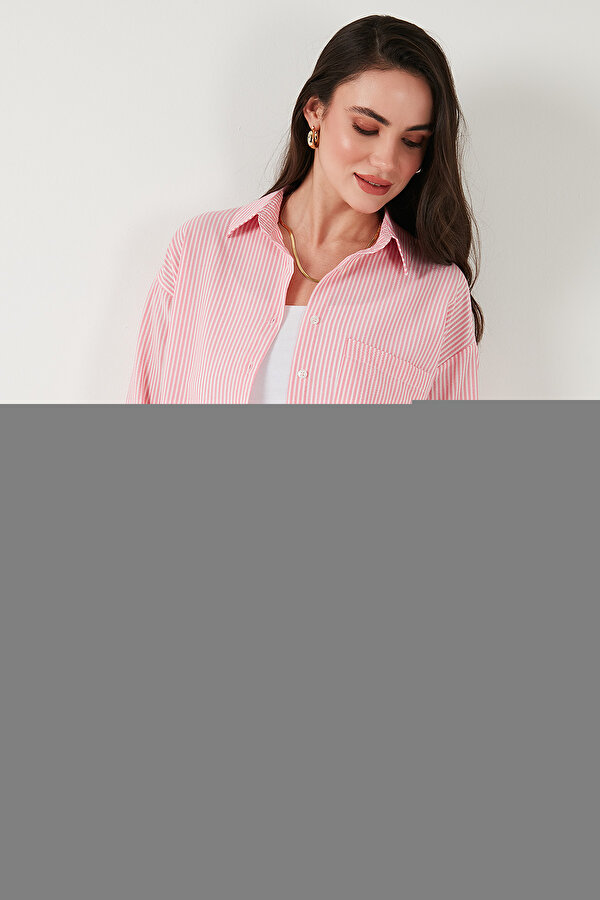 Bayan Gömlek 6772895 Şeker Pembe