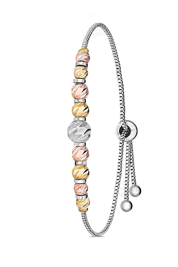 Romen Rakamlı Deri Kordon Kadın Kol Saati Dorika Bileklik Kombin Beyaz Gold Renk Pl-1517B2