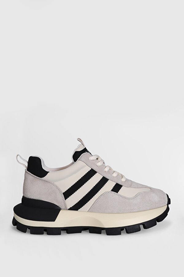 Kadın Tatum Sneaker Ayakkabı 121230011 Ekru