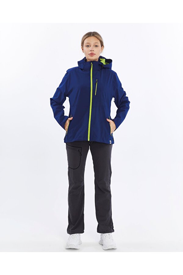 Windbreaker Kadın Ceket-LACİVERT