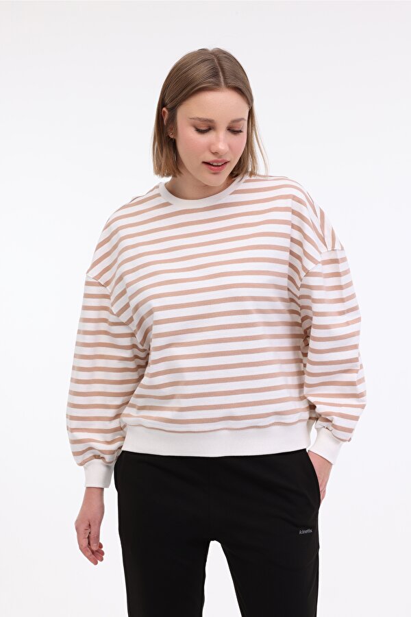 WB GOSIA 16MS2062 4PR Ekru Kadın Sweatshirt