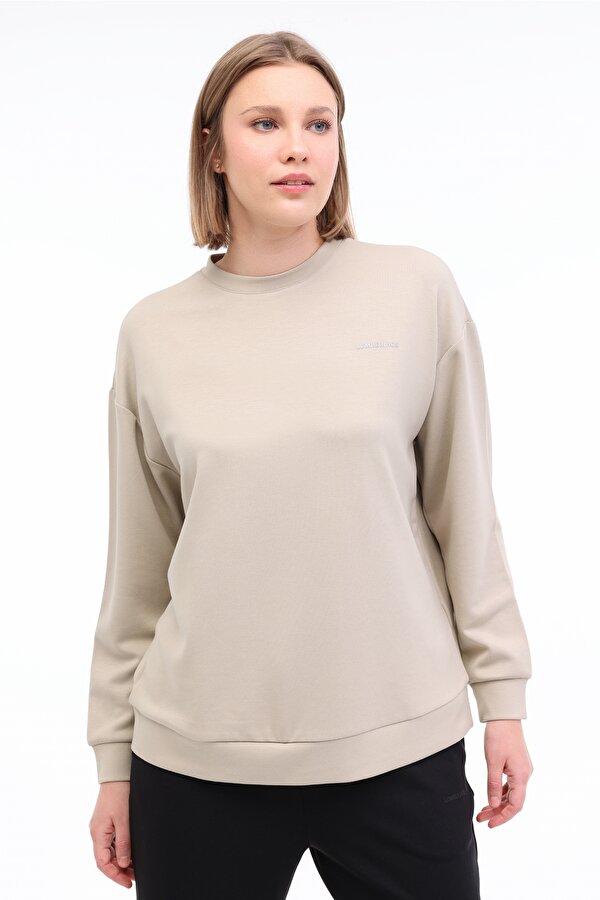 WL GAIL 16BT230 5FX Haki Kadın Sweatshirt