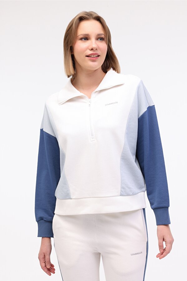 WL ANNABEL-C 16CK927 5FX Açık Mavi Kadın Sweatshirt