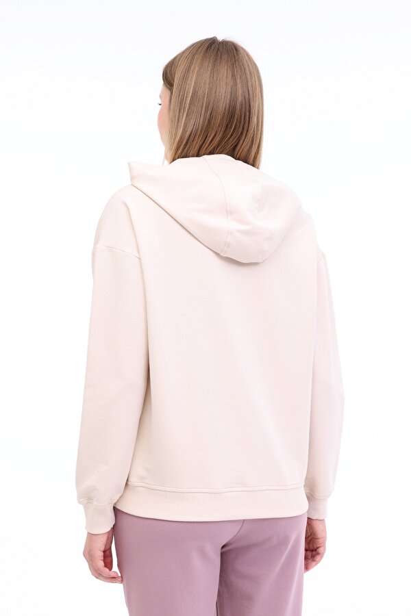 WL ANNA 17CT1179 5FX Bej Kadın Sweatshirt