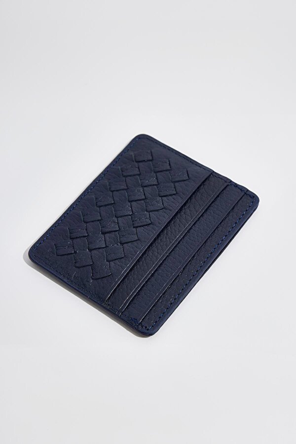 Hakiki Deri Erkek Lacivert Cüzdan