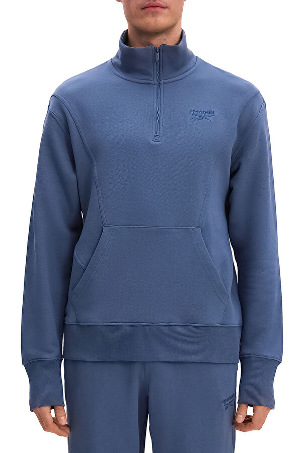 Clothing Reebok Icon Elements Quarter Zip Синий