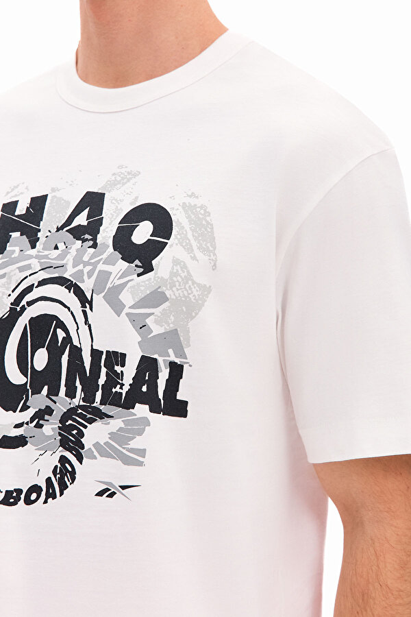 Clothing Reebok Gs Hs Shaq Spiral Tee Белый