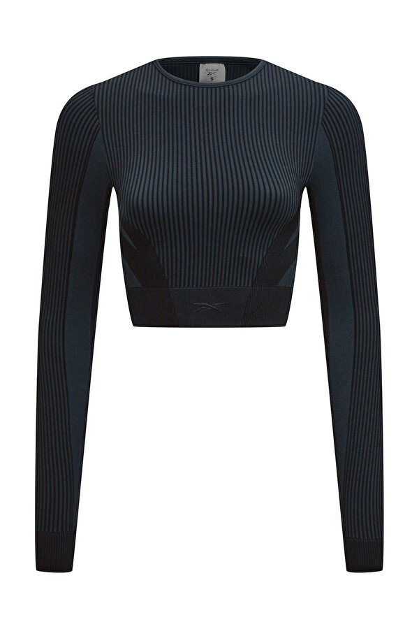 Clothing Reebok Rbk Lab Ls Seamless Crop Черный