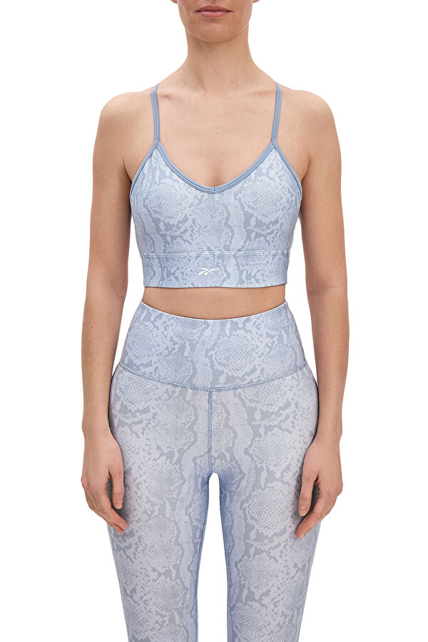 Clothing Reebok Id Train Aop Bra Голубой 005