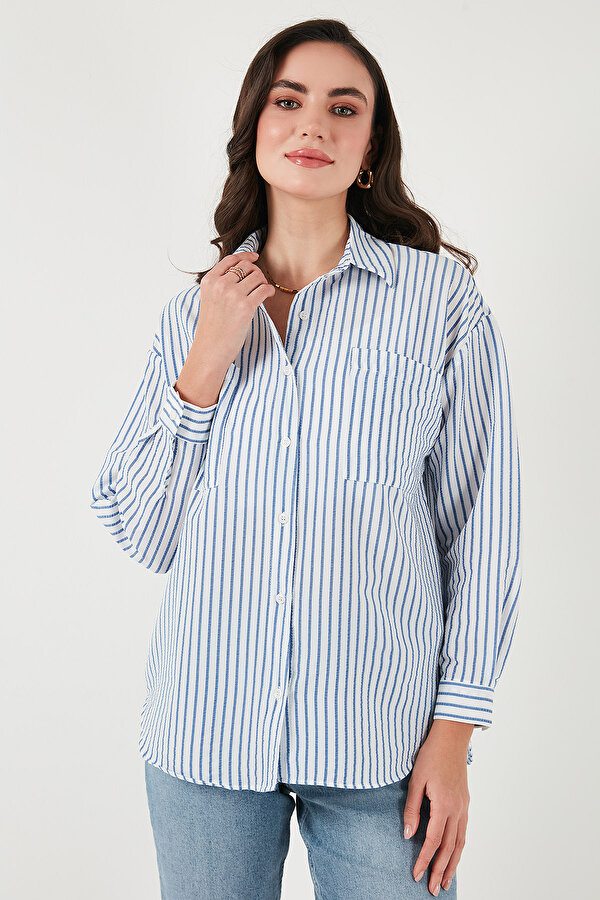 Bayan Gömlek 6772875 İNDİGO