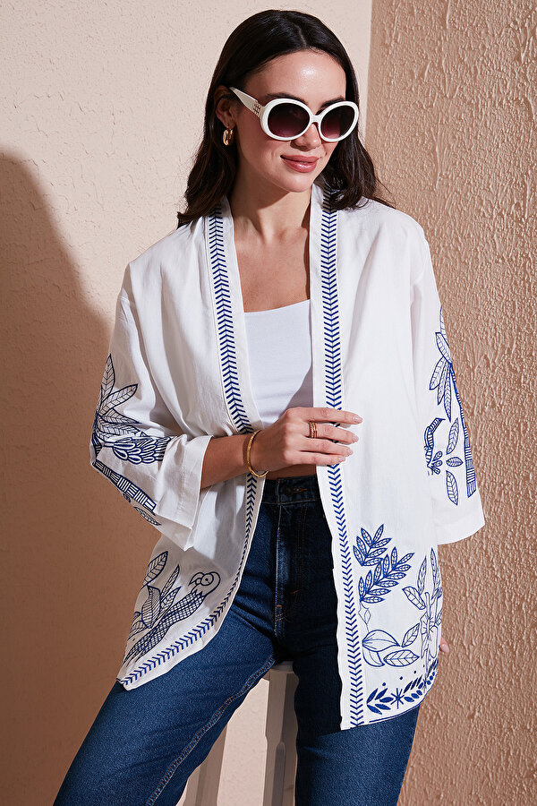 Bayan Kimono 676302 EKRU