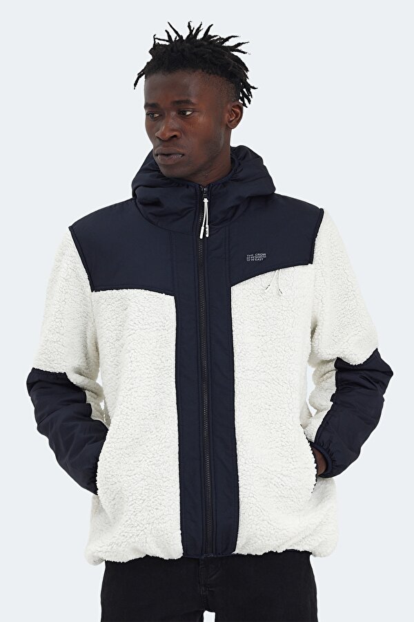 NORVEC Unisex Ceket Beyaz / Mavi