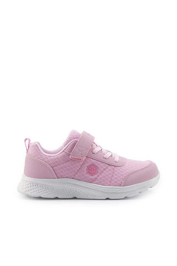 1 VELCRO AND ELASTIC LACE PINK Girl Sneaker