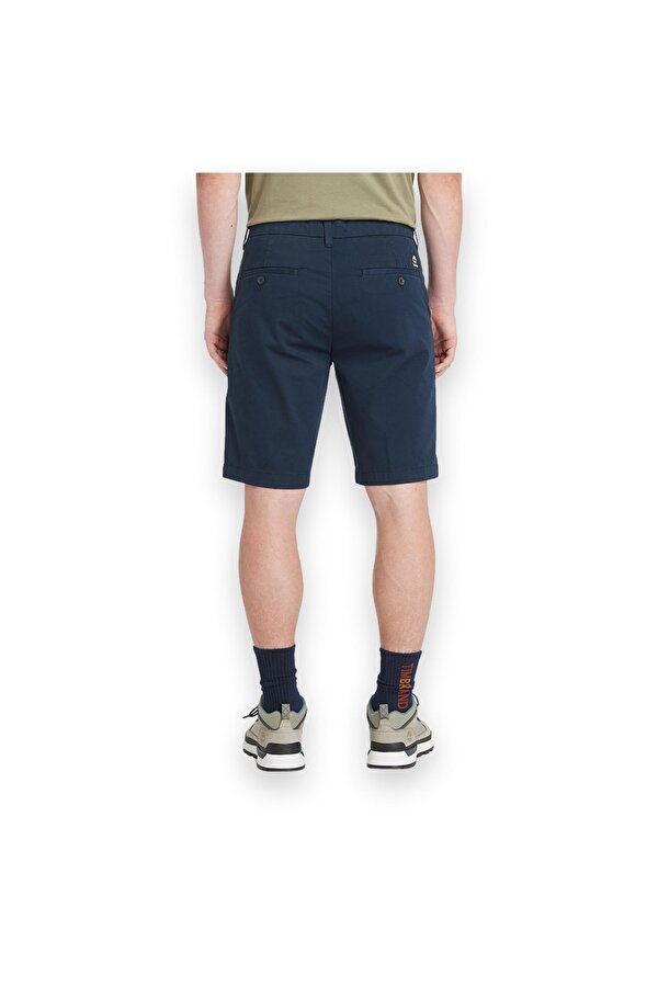 Tb0A2Dfm Claremont Twill Chino Lacivert Erkek Şort