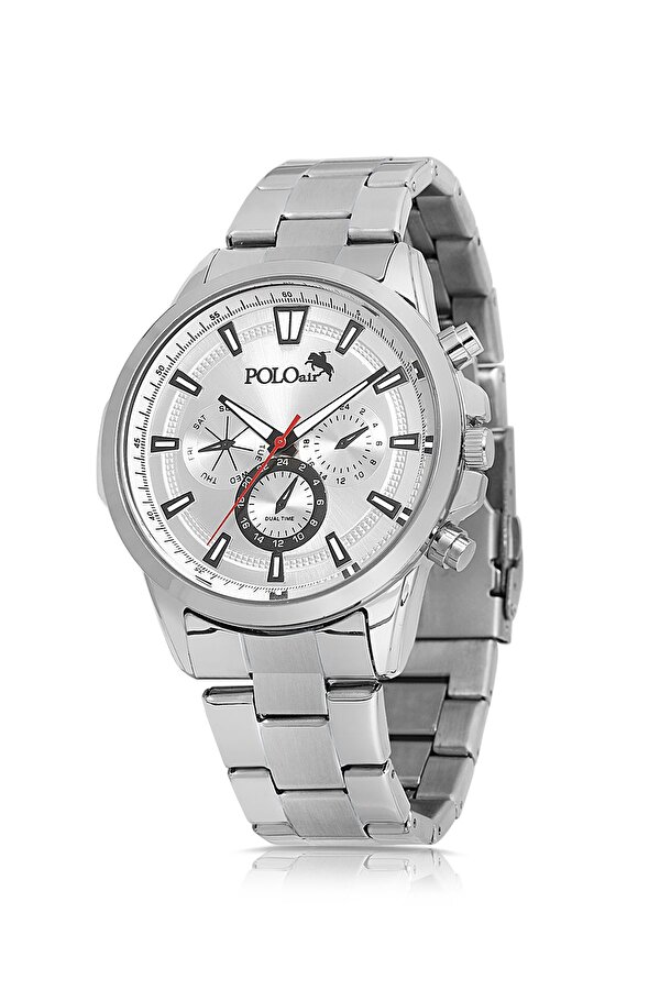Klasik Erkek Kol Saati Gümüş Renk PL-0969E6x