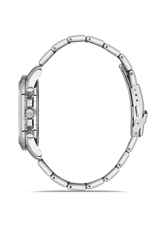 Klasik Erkek Kol Saati Gümüş Yeşil Renk PL-0969E4x