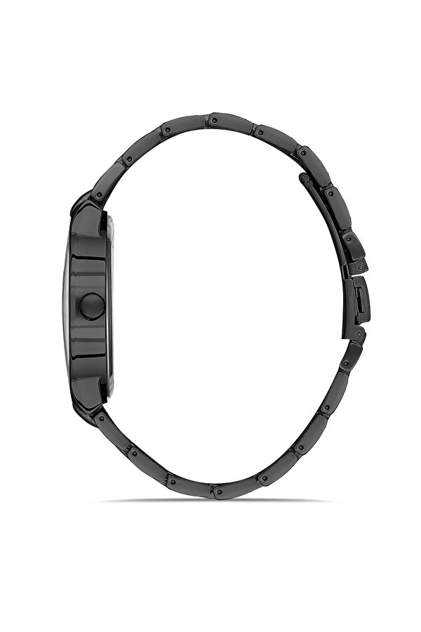 Metal Kordon Erkek Kol Saati Siyah Bakır Renk PL-0966E3x