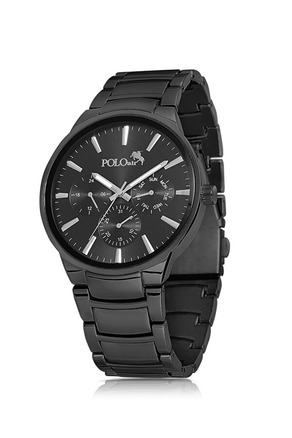 Metal Kordon Erkek Kol Saati Siyah Renk PL-0966E1x