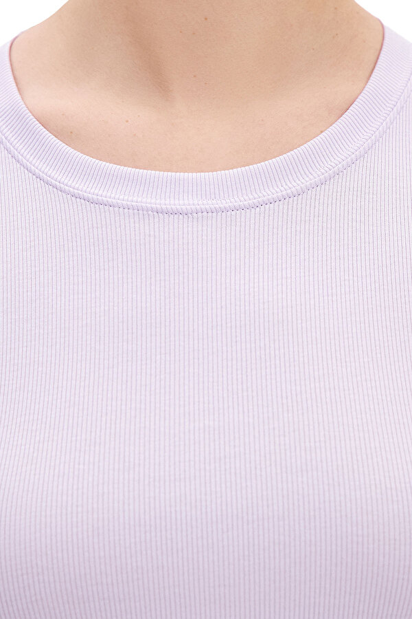 Reebok Studio Style Tee Фиолетовый 003 Женщина Футболка