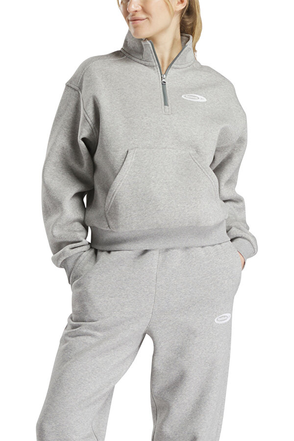 IDE BRAND PROUD MIDLAYER GRAY MELANGE Woman 060