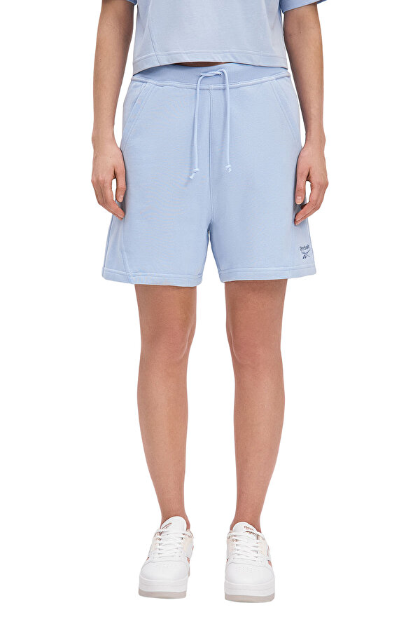 Reebok Icon Elements Ft Short Голубой 005 Женщина Шорты