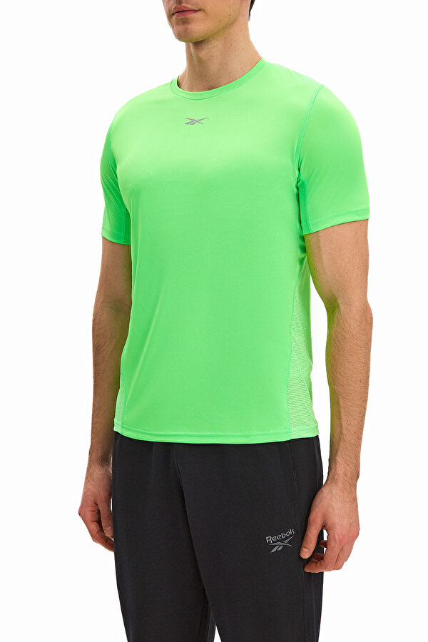 Reebok Running Ss Speedwick Tee Зеленый 006 Мужчина Футболка