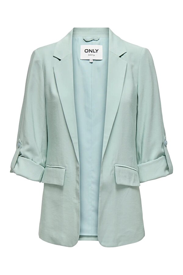 Kadın Onlarıs Rahat Kalıp Kolu Katlanabilir Blazer Ceket 15310839 Mint