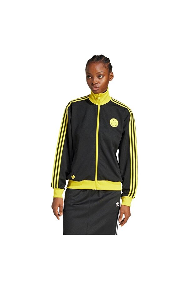 Erkek Siyah  Ceket SMILEY TRACKTOP JD2736