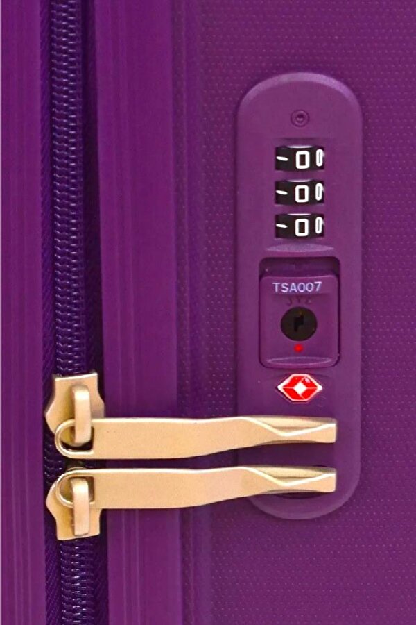 Büyük Boy %100 Polipropilen Valiz Mor Bnt1000