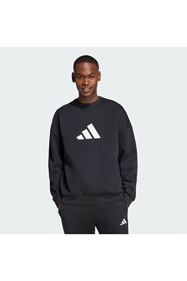 JD4901 M FI 3BAR CRW Erkek Sweatshirt