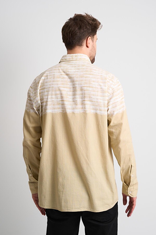 ALEXANDERGARDI Desenli Uzun Kollu Erkek Gömlek