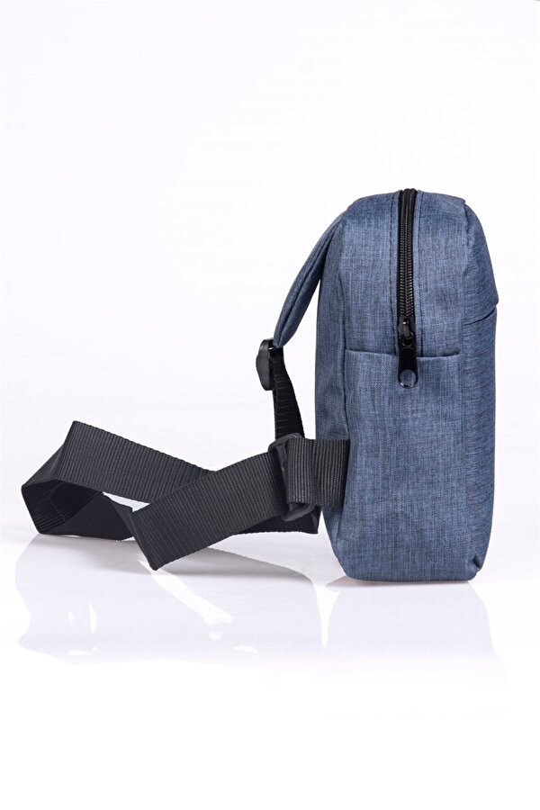 Unisex Ayarlanabilir Çapraz Askılı Koyu Lacivert Omuz Çantası