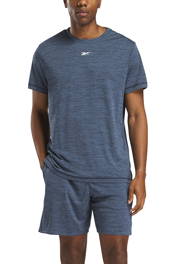 Clothing Reebok Id Train Melange Tech Tee Синий 014