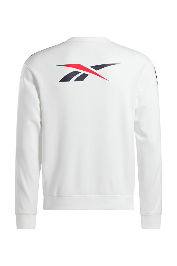 Clothing Reebok Ri Cross Check Crew Белый