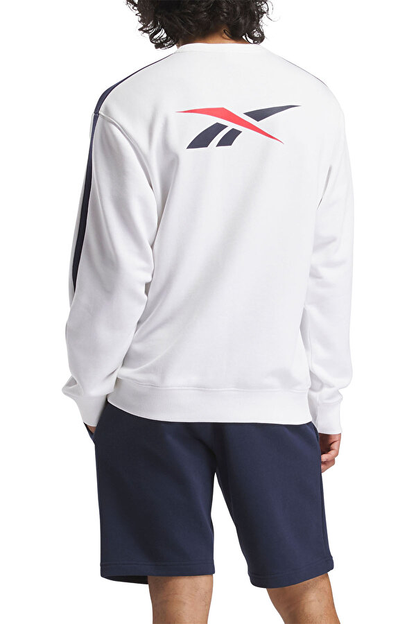 Clothing Reebok Ri Cross Check Crew Белый