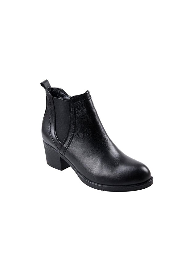 Scavia Orto pedik Comfort Hakiki Deri 5 Cm Topuklu Bayan Bot