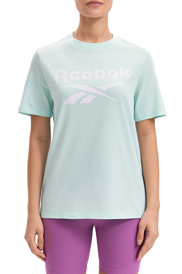 Reebok Reebok Identity Big Logo Мятный 004 Женщина Футболка