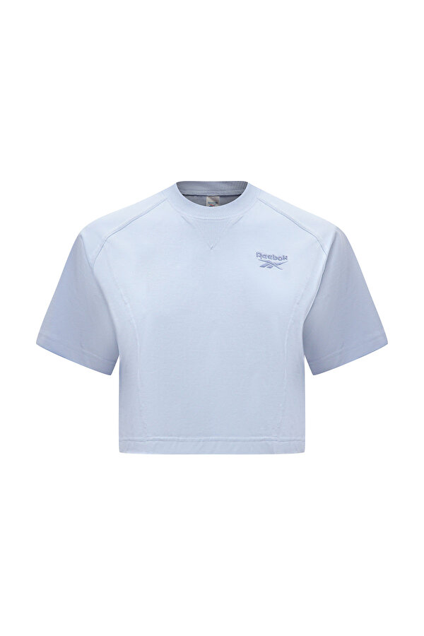 Reebok Icon Elements Tee Голубой 005 Женщина Футболка